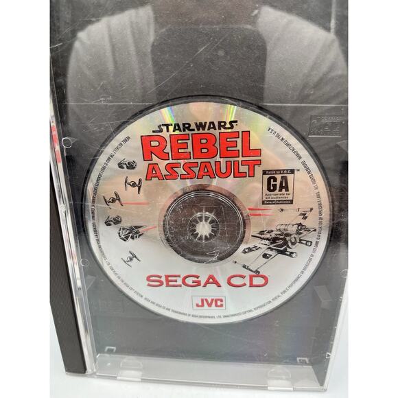 Star Wars: Rebel Assault (Sega CD, 1993) w/ Case - Picture 2 of 7